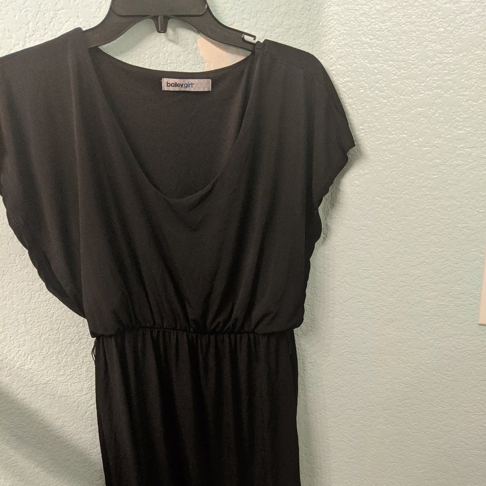 Cute Black Semiformal Dress